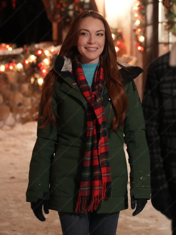 Falling for Christmas Lindsay Lohan Jacket