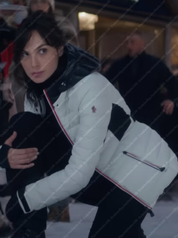 Heart of Stone Gal Gadot Puffer Jacket