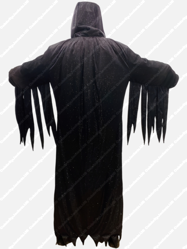 Scream Ghost Hooded Costume With Free Mask & Gloves