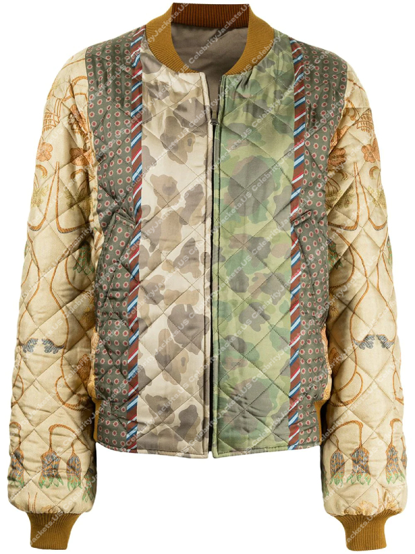 Gossip Girl S02 Max Wolfe Quilted Bomber Jacket