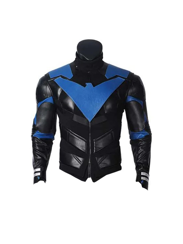 Gotham Knights Nightwing Leather Jacket