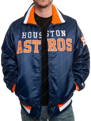 Starter Houston Astros Varsity Satin Jacket