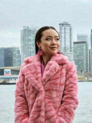 Fakes 2022 Rebecca Li Fur Coat