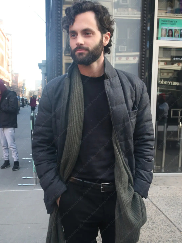 You S04 Penn Badgley Puffer Jacket