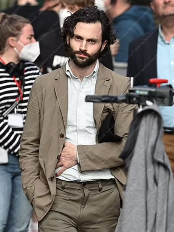 You S04 Penn Badgley Blazer