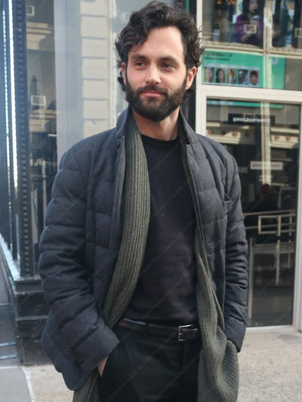 You S04 Penn Badgley Puffer Jacket