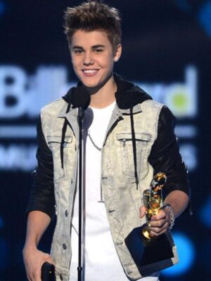 Justin Bieber Billboard Music Awards Leather Jacket