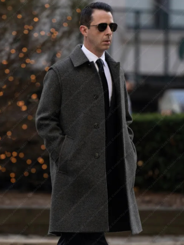 Succession S04 Kendall Roy Grey Coat