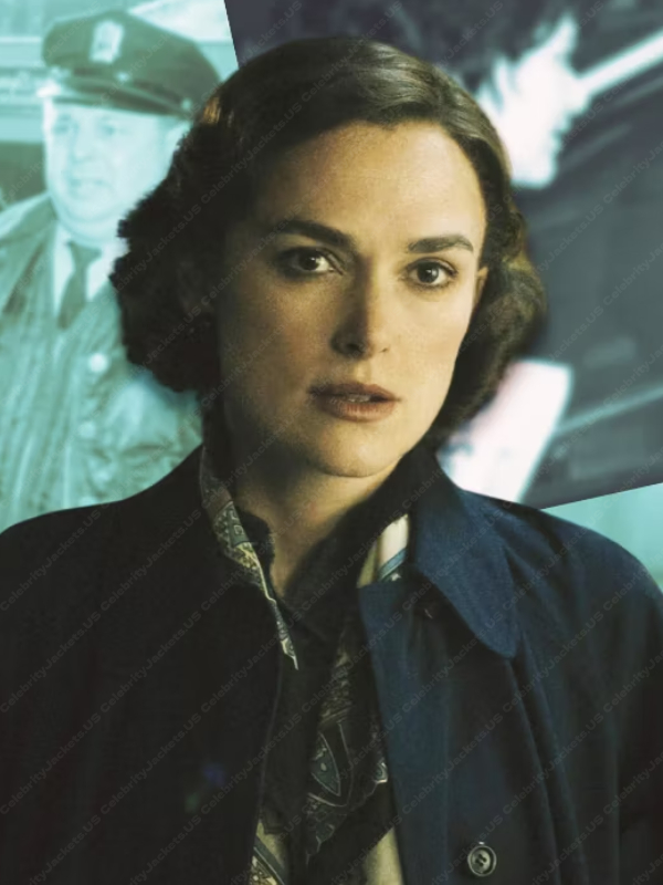 Boston Strangler Keira Knightley Blue Coat