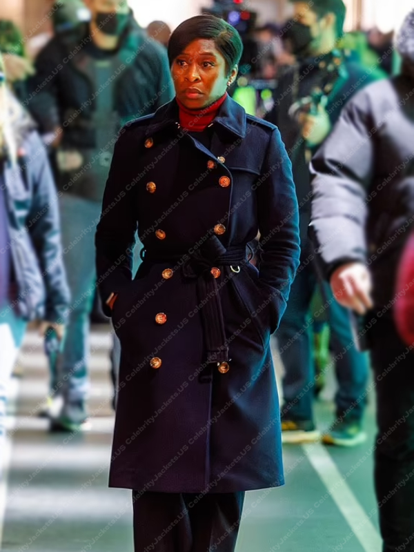 Luther The Fallen Sun Cynthia Erivo Coat