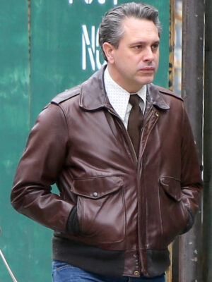 The Crowded Room 2023 Thomas Sadoski Leather Jacket