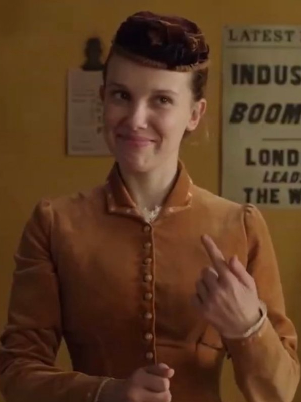 Enola Holmes 2 Millie Bobby Brown Coat