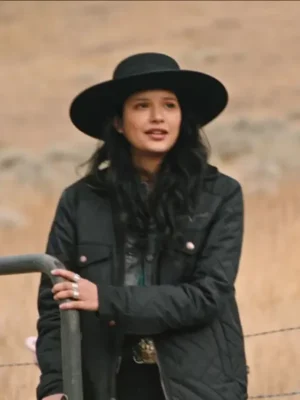 Monica Dutton Yellowstone Black Jacket