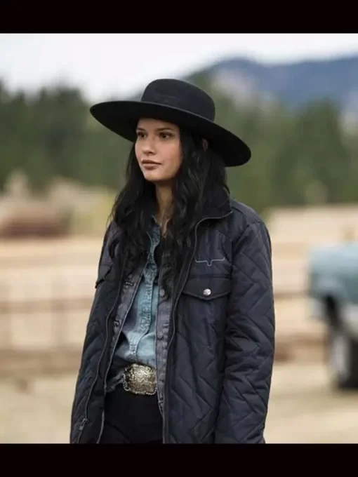 Monica Dutton Yellowstone Black Jacket