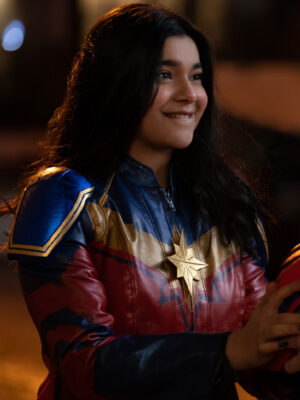 Ms. Marvel 2021 Kamala Khan Leather Jacket