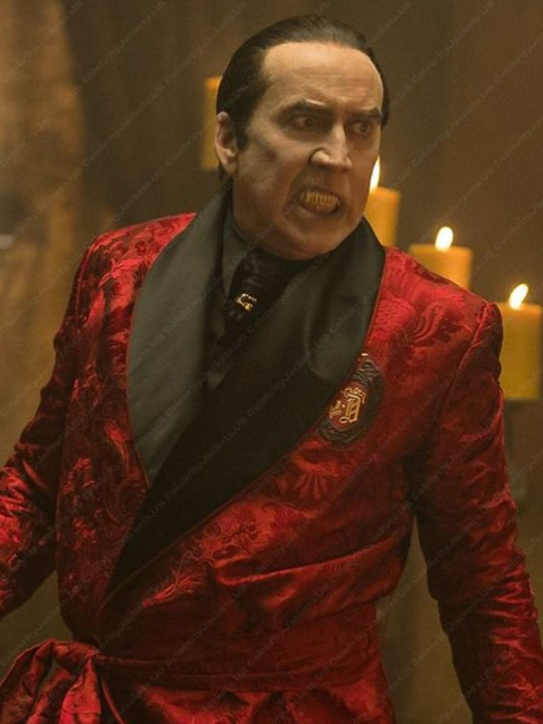 Renfield Nicolas Cage Dracula Red Coat