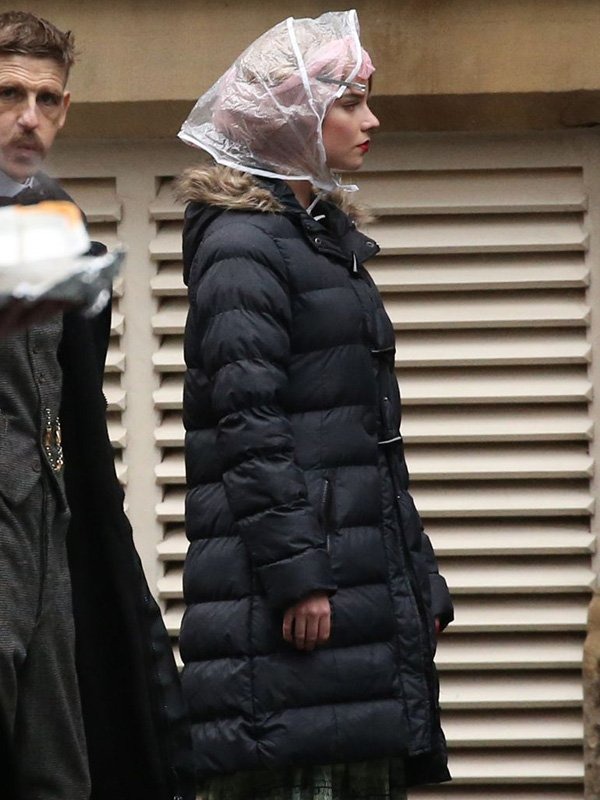 Peaky Blinders Anya Taylor Joy Long Puffer Jacket