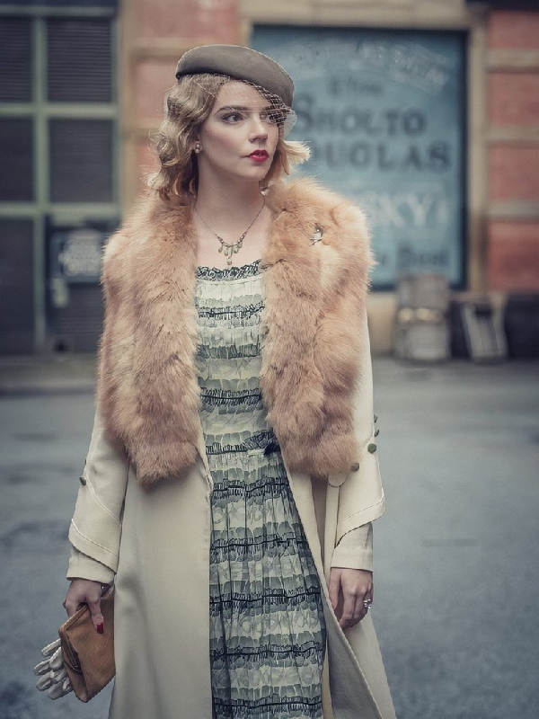 Peaky Blinders Season 6 Anya Taylor Joy Coat