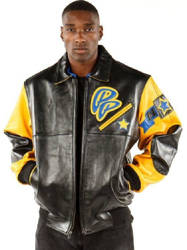 Pelle Pelle Soda Club Blue Leather Jacket