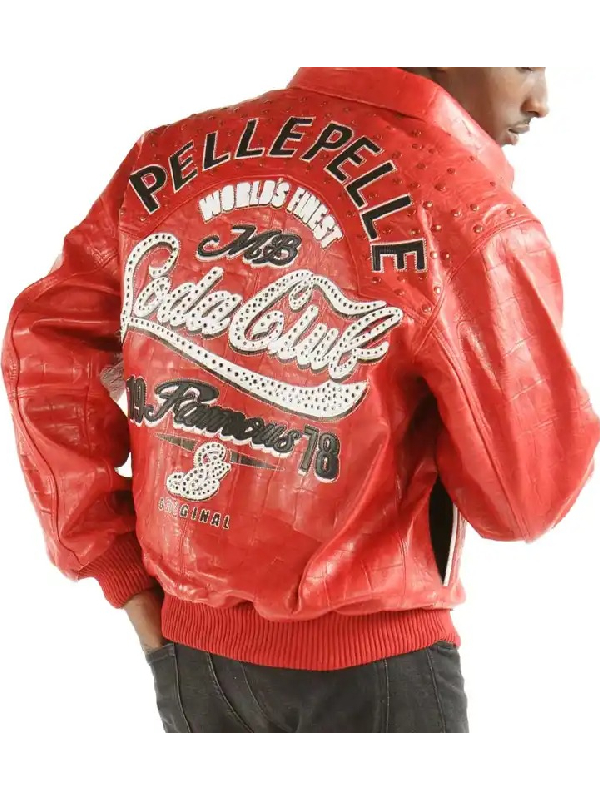 Pelle Pelle Soda Club Red Leather Jacket