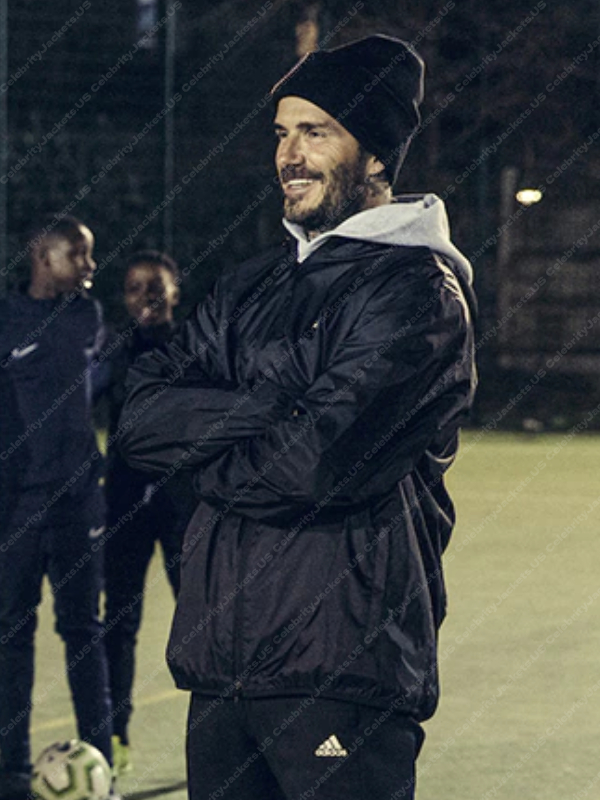 Save Our Squad David Beckham Hooded Jacket