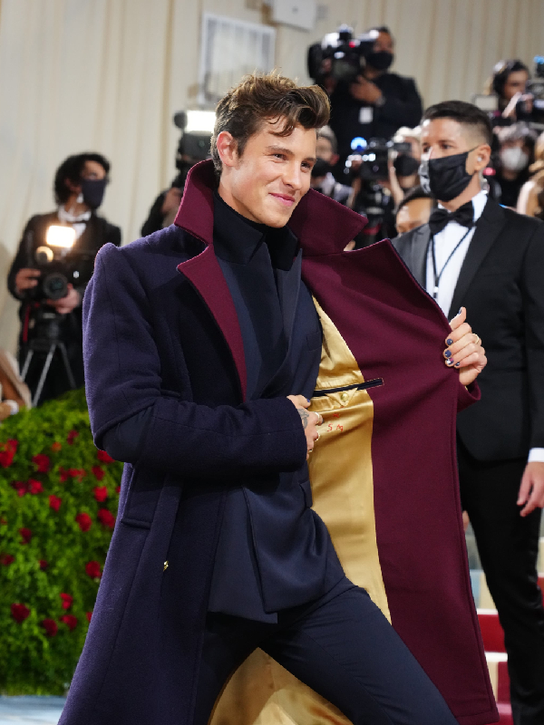 Met Gala 2022 Shawn Mendes Coat