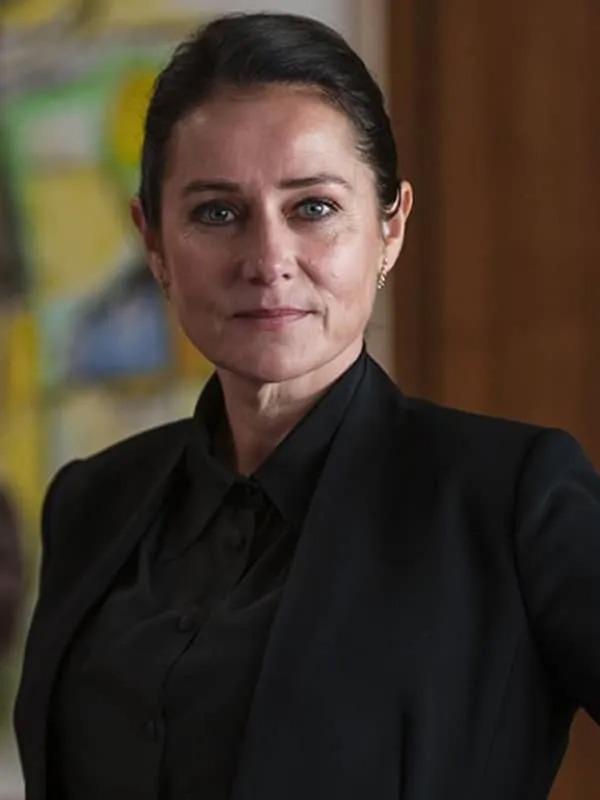 Borgen Power & Glory 2022 Birgitte Nyborg Black Coat