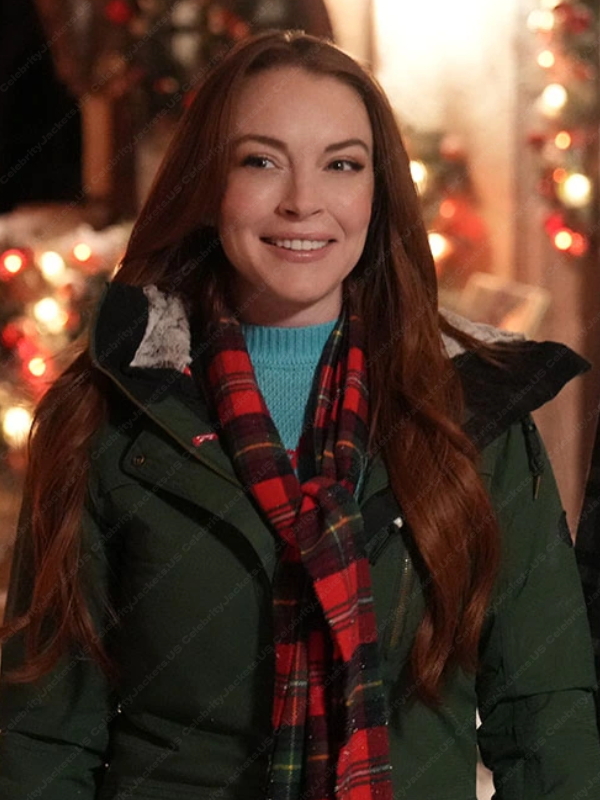 Falling for Christmas Lindsay Lohan Jacket