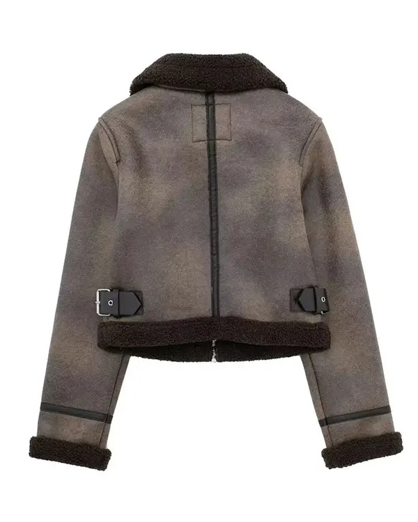 Tracker 2024 Sofia Pernas Shearling Jacket