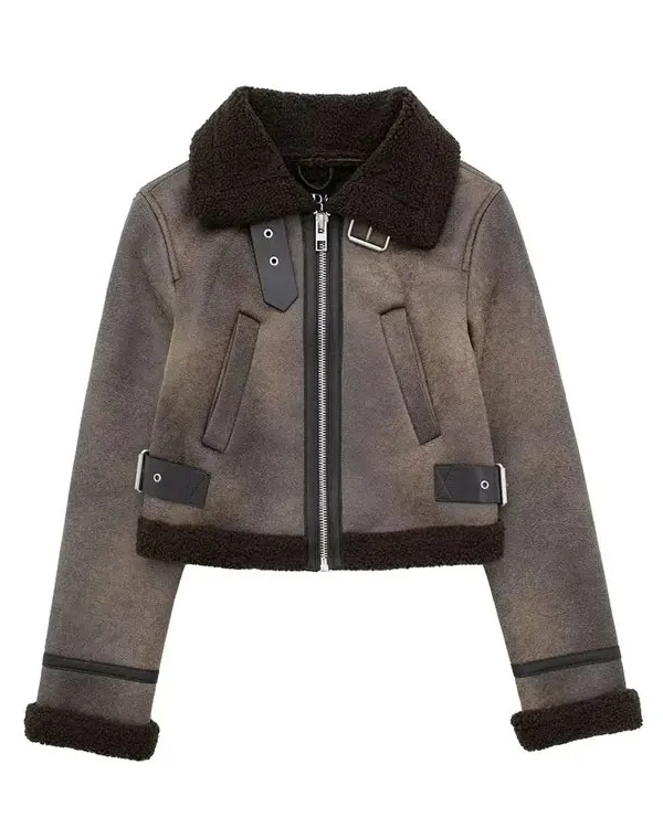 Tracker 2024 Sofia Pernas Shearling Jacket