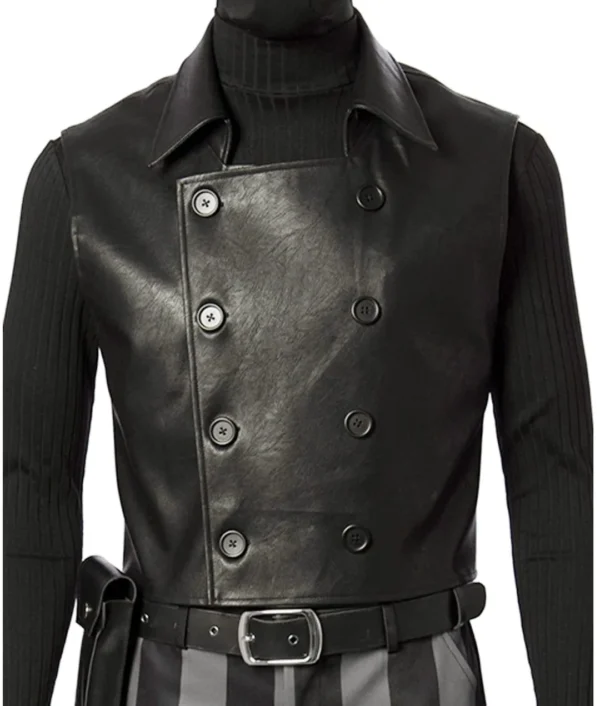 Spider-man Jayson Fitch Black Leather Vest