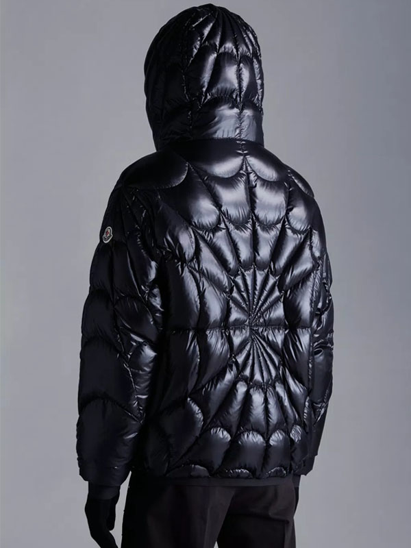 Spiderman Black Puffer Jacket