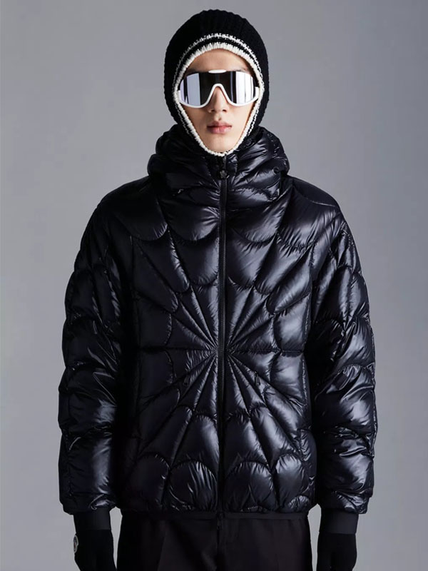 Spiderman Black Puffer Jacket