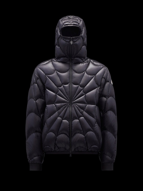 Spiderman Black Puffer Jacket