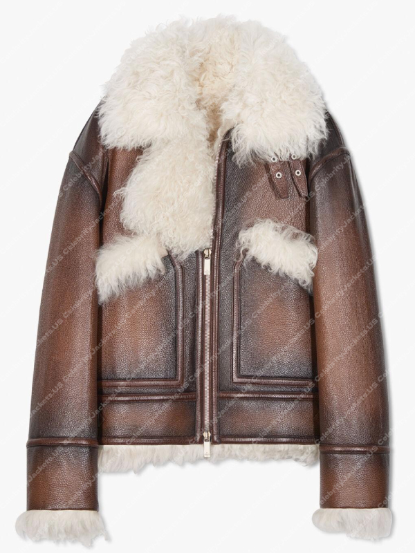 Steve Harvey Shearling Jacket