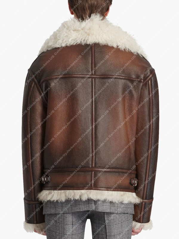 Steve Harvey Shearling Jacket