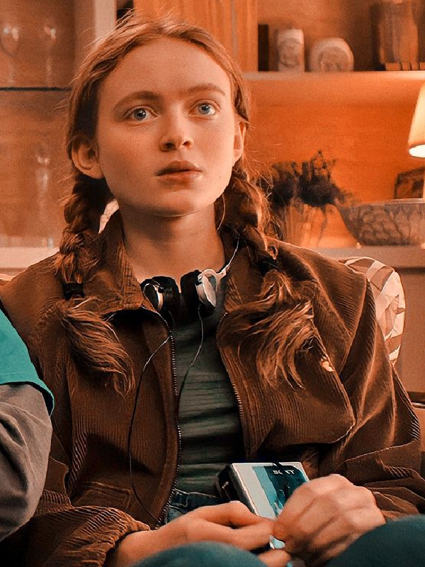 Stranger Things Season 4 Max Mayfield Brown Jacket