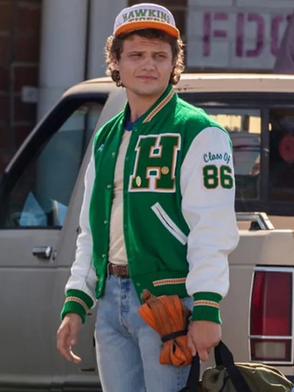 Stranger Things S04 Eddie Munson Letterman Jacket