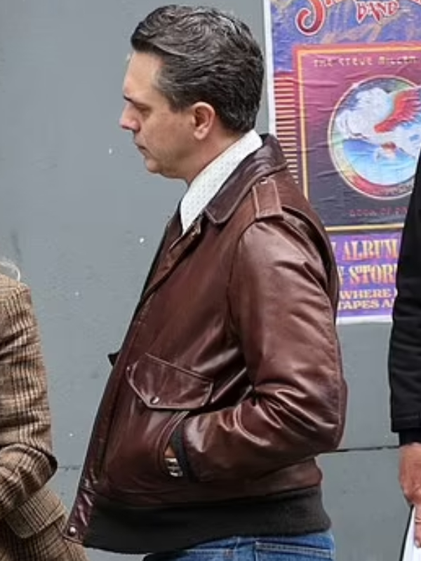 The Crowded Room 2023 Thomas Sadoski Leather Jacket