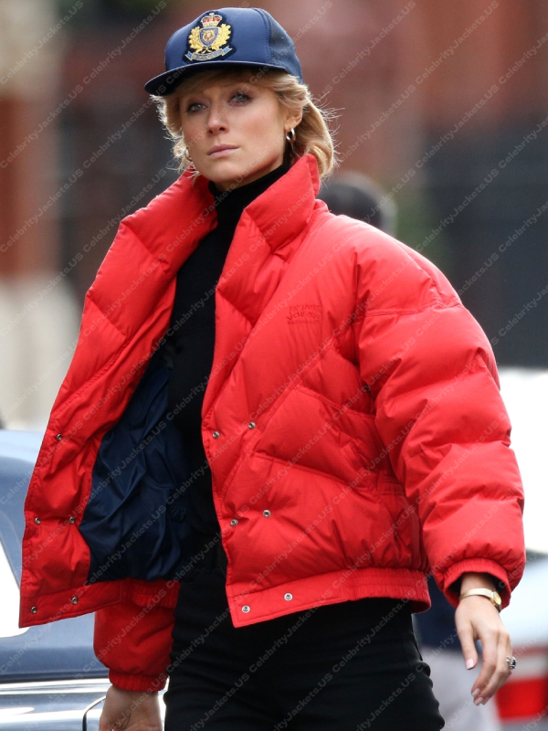 Princess Diana The Crown S05 Puffer Jacket