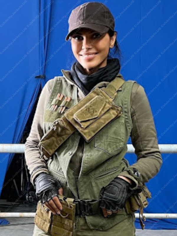 The Expendables 4 Sheila Shah Vest