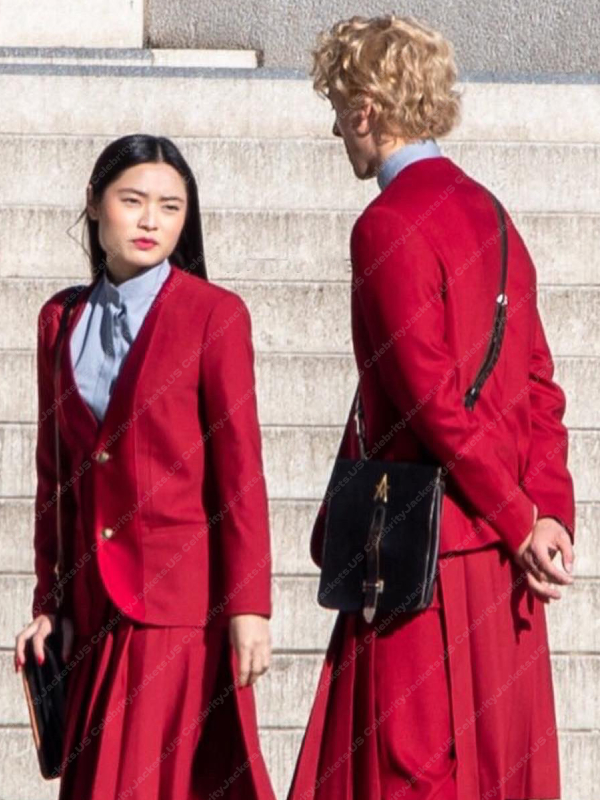 The Hunger Games 5 Red Blazer