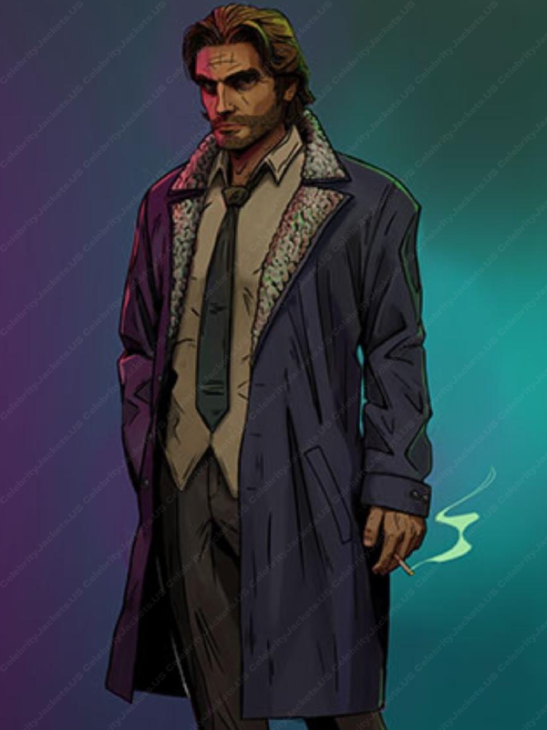 The Wolf Among Us 2 Bigby Wolf Coat