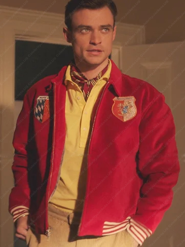 Gossip Girl S02 Max Wolfe Varsity Jacket