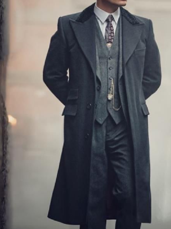 Thomas Shelby Peaky Blinders Trench Coat