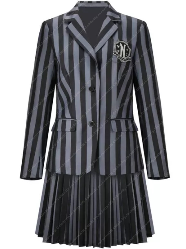 Wednesday Nevermore Academy Uniform