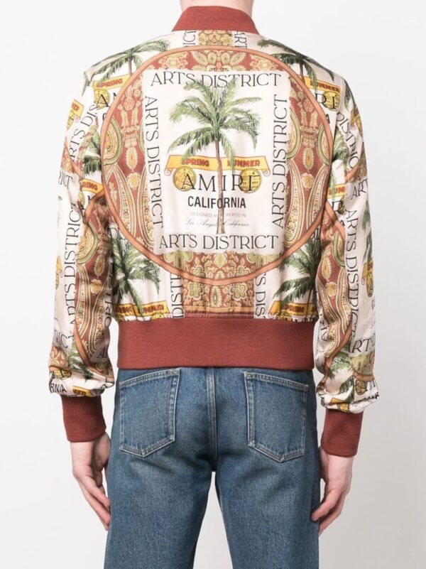 Amiri Rum Label Printed Jacket