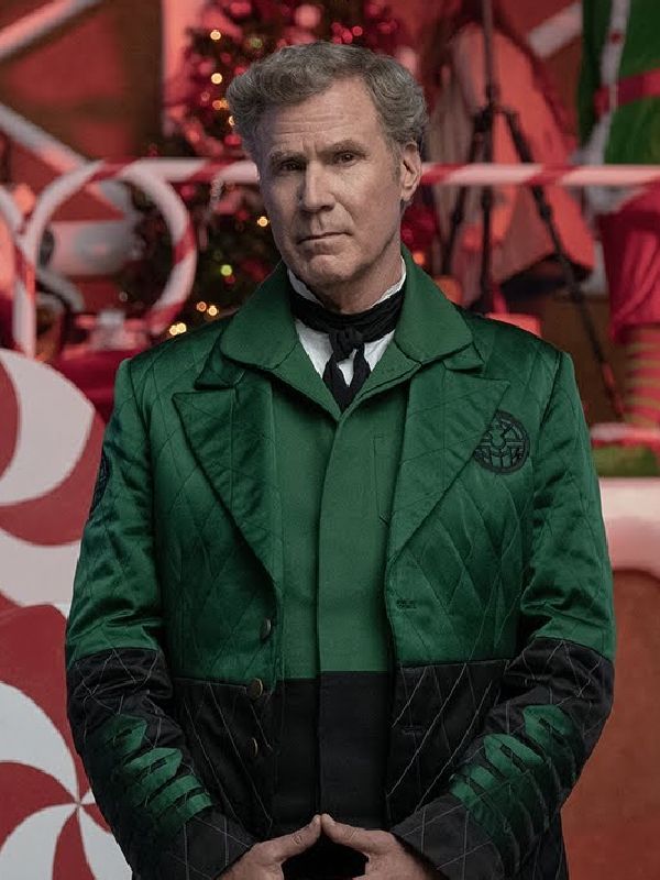 Spirited Will Ferrell Christmas Blazer