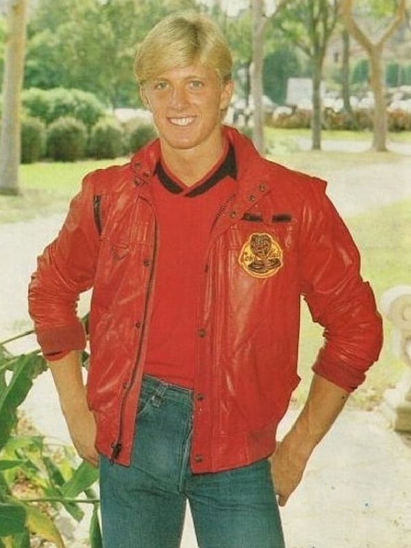 Cobra Kai Red Leather Jacket