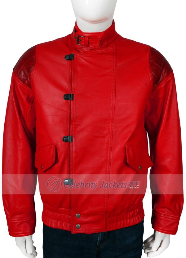 Akira Kaneda Red Leather Jacket